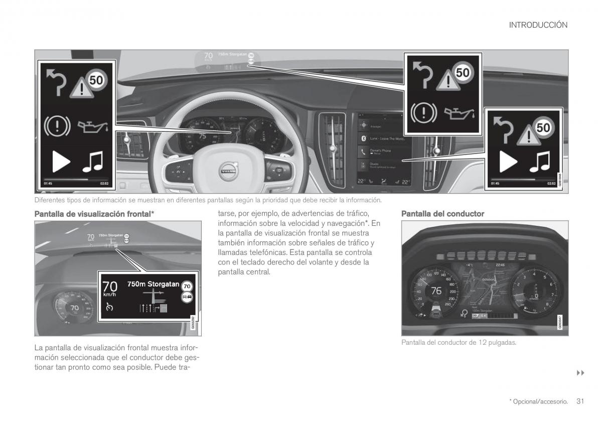 Volvo XC60 II 2 manual del propietario / page 33