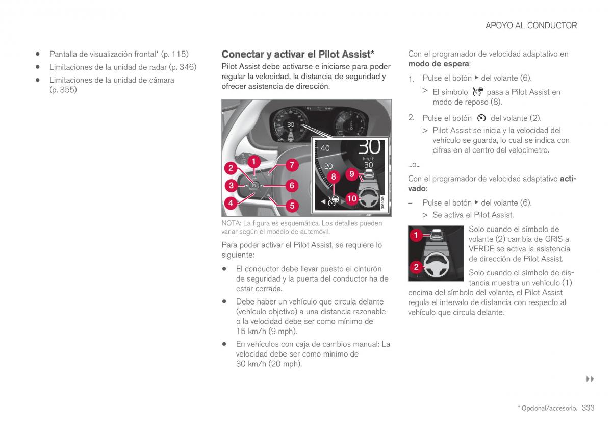 Volvo XC60 II 2 manual del propietario / page 335