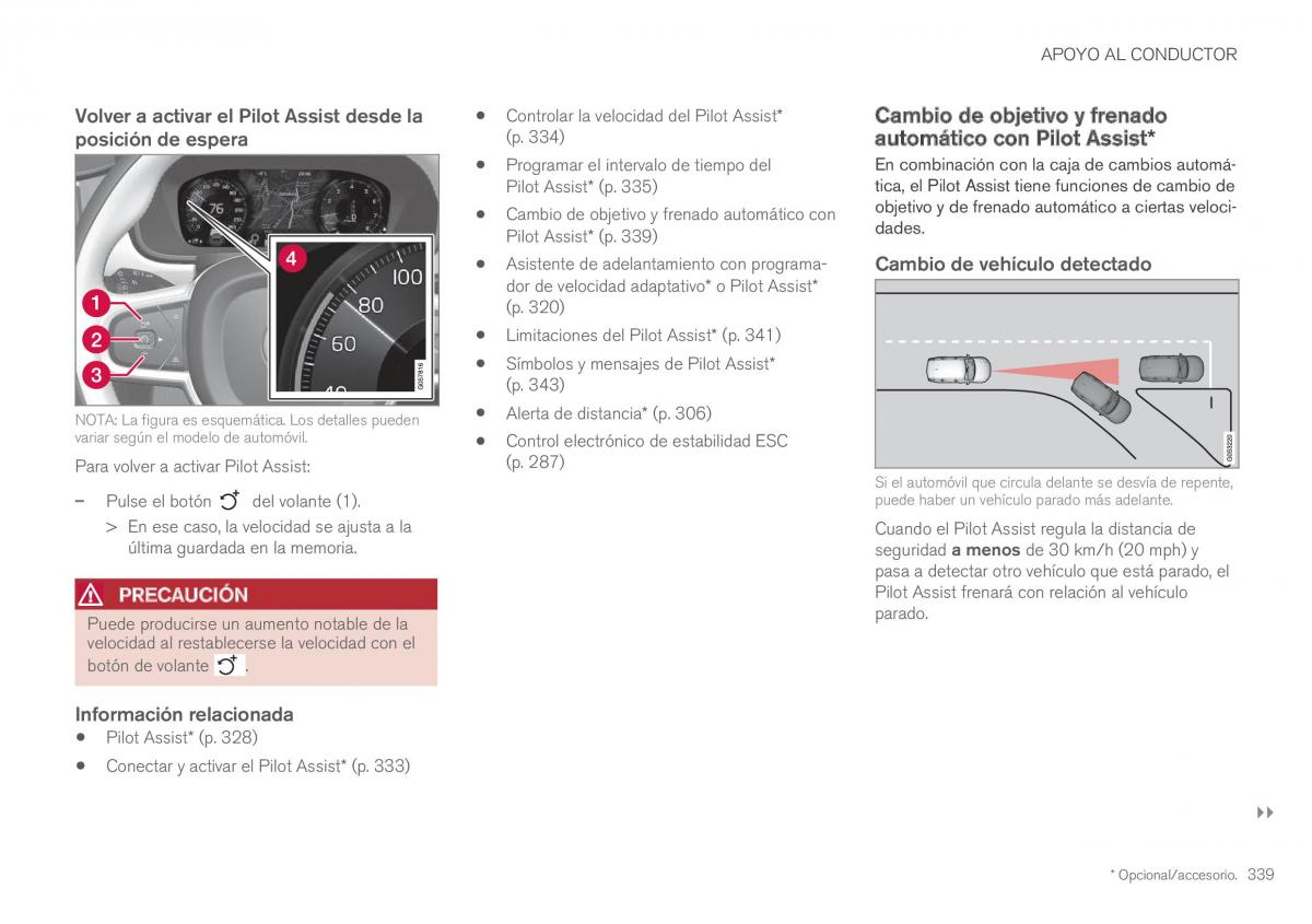 Volvo XC60 II 2 manual del propietario / page 341