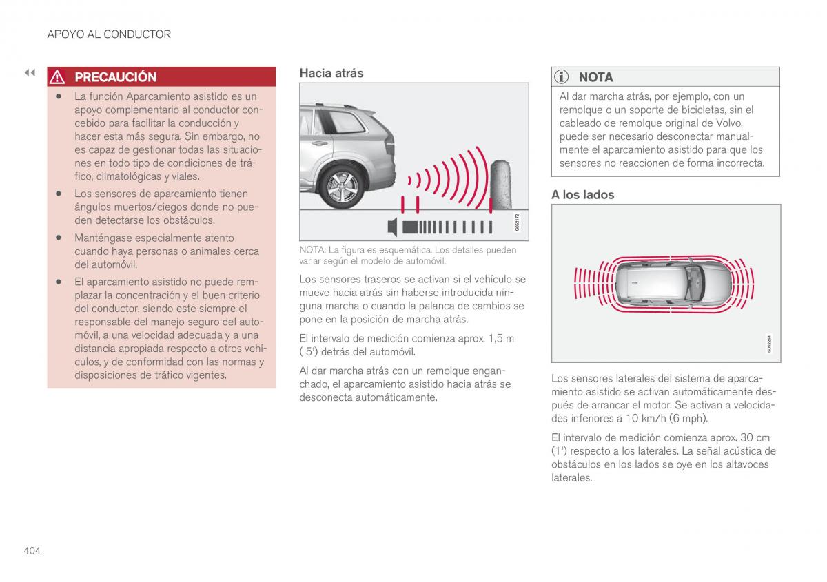 Volvo XC60 II 2 manual del propietario / page 406