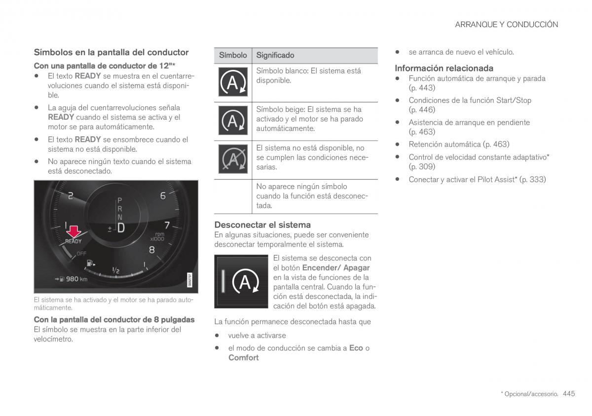 Volvo XC60 II 2 manual del propietario / page 447