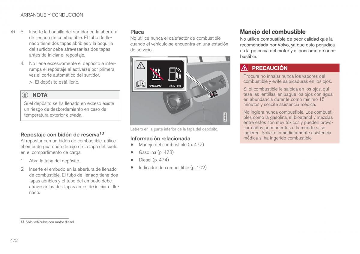 Volvo XC60 II 2 manual del propietario / page 474