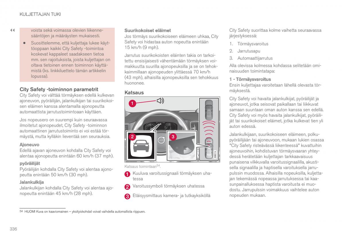 Volvo XC60 II 2 omistajan kasikirja / page 338