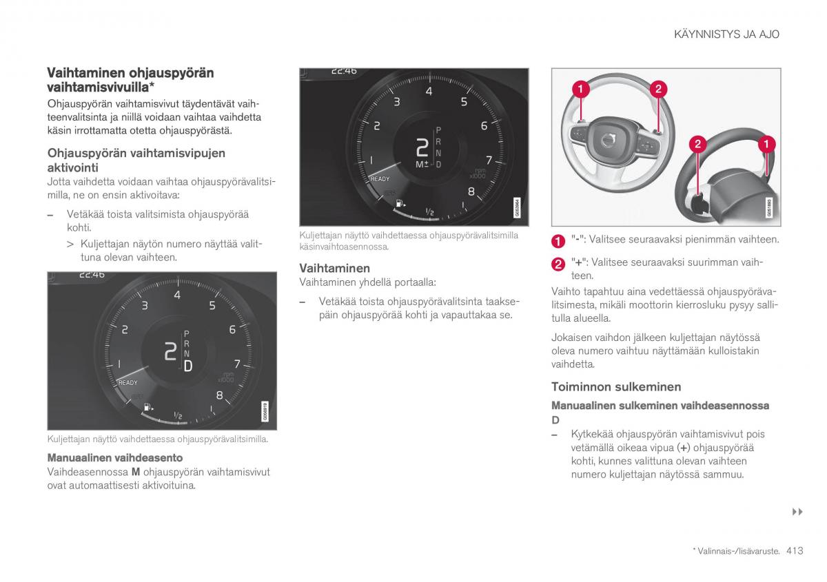 Volvo XC60 II 2 omistajan kasikirja / page 415