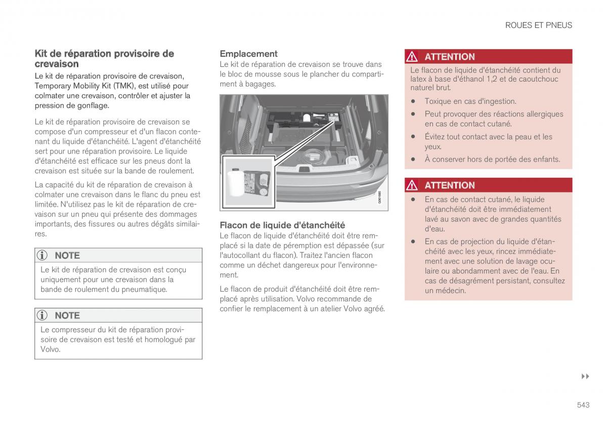 Volvo XC60 II 2 manuel du proprietaire / page 545