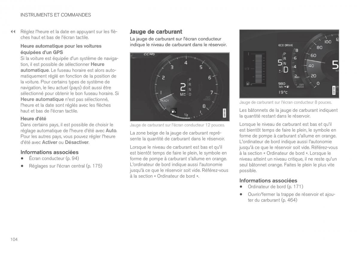 Volvo XC60 II 2 manuel du proprietaire / page 106