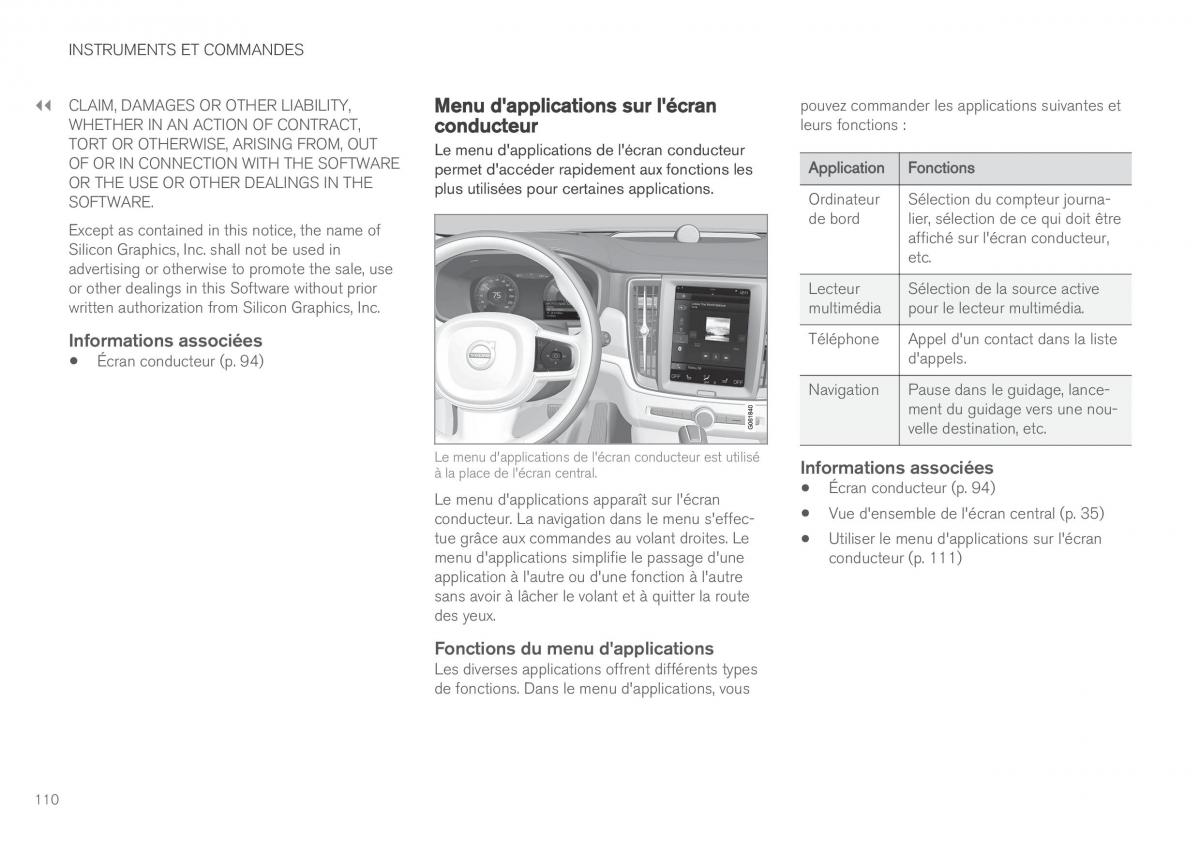 Volvo XC60 II 2 manuel du proprietaire / page 112