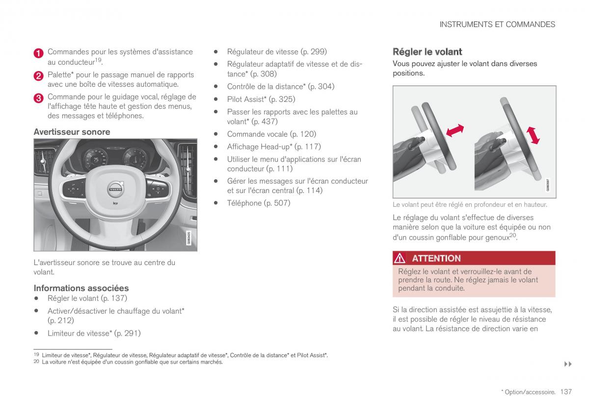 Volvo XC60 II 2 manuel du proprietaire / page 139