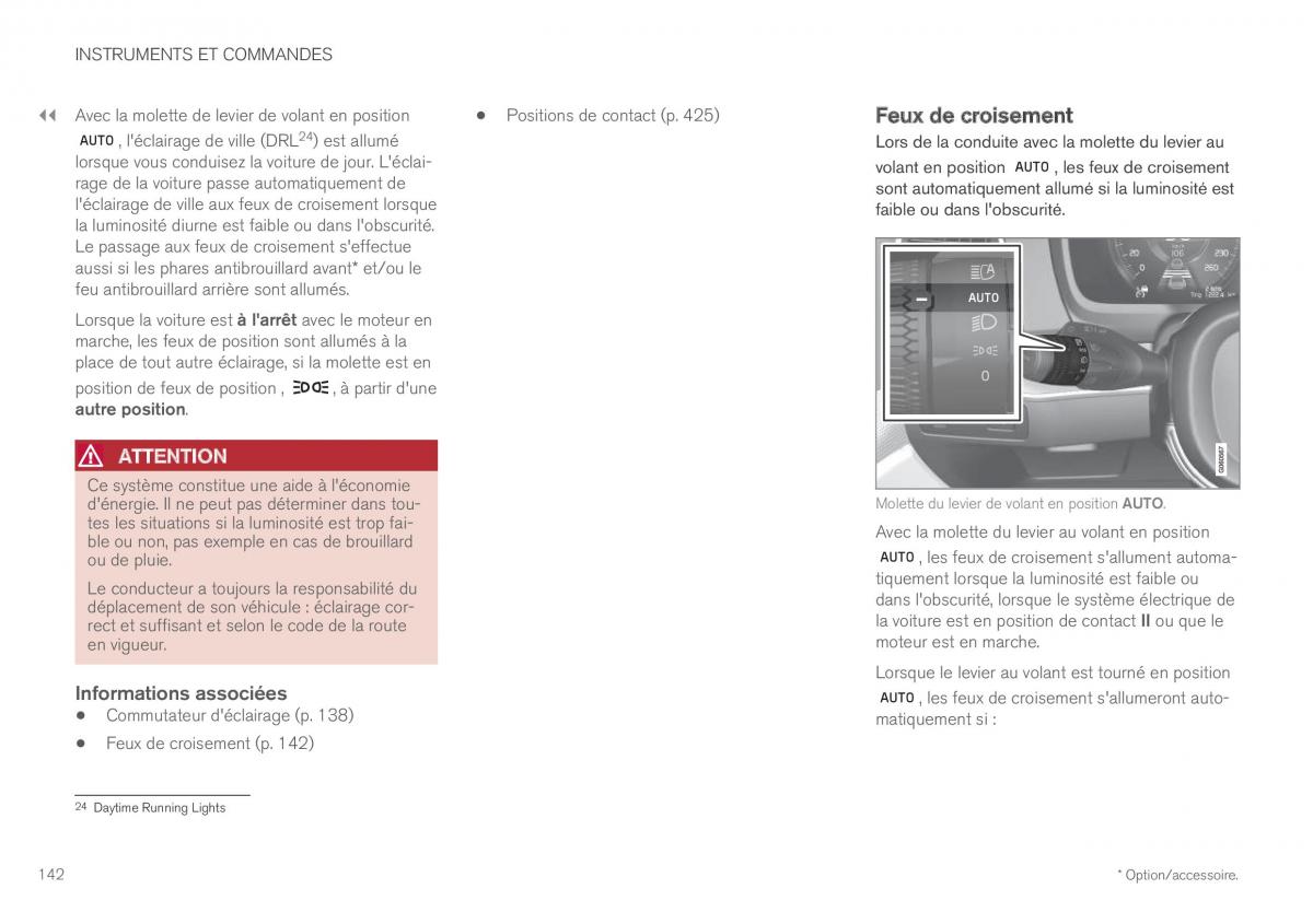 Volvo XC60 II 2 manuel du proprietaire / page 144