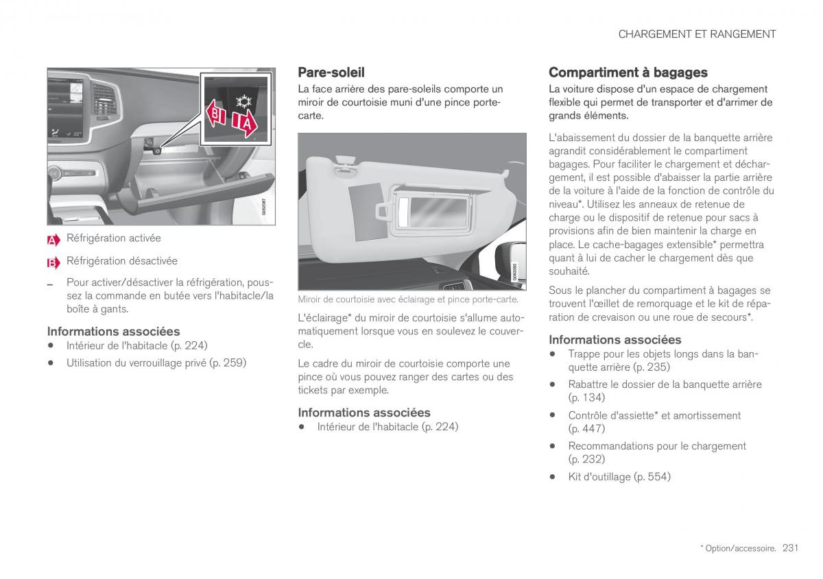 Volvo XC60 II 2 manuel du proprietaire / page 233