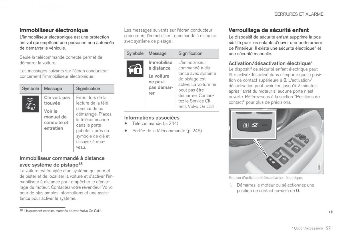 Volvo XC60 II 2 manuel du proprietaire / page 273