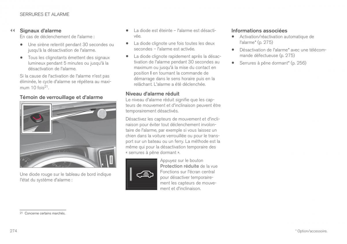 Volvo XC60 II 2 manuel du proprietaire / page 276