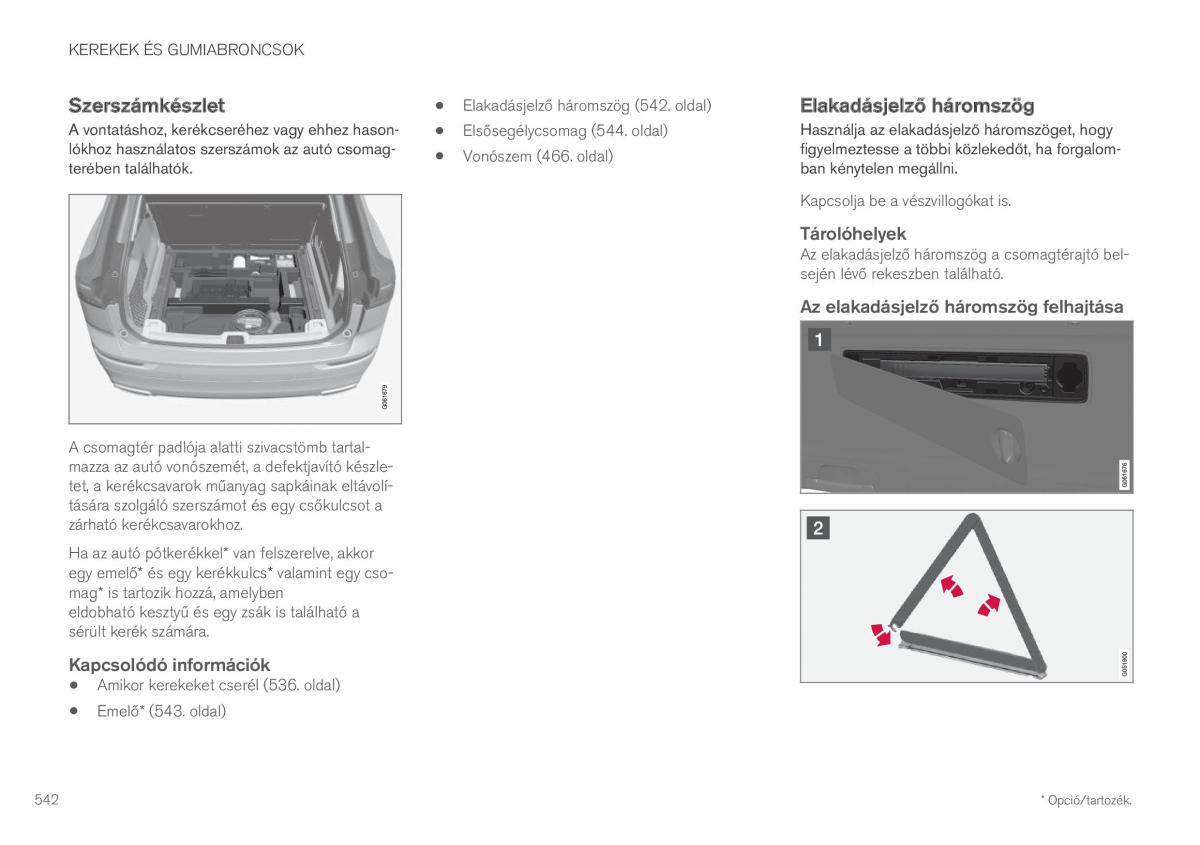 Volvo XC60 II 2 Kezelesi utmutato / page 544