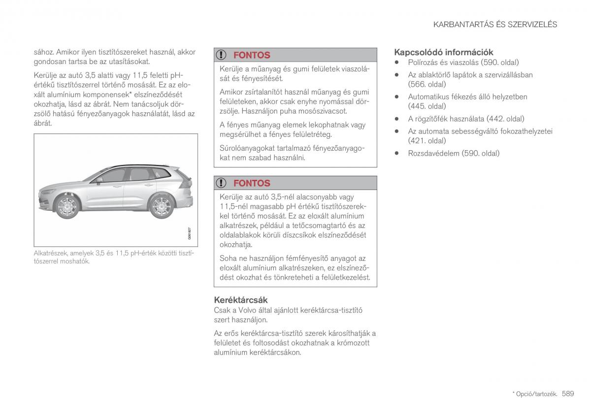 Volvo XC60 II 2 Kezelesi utmutato / page 591