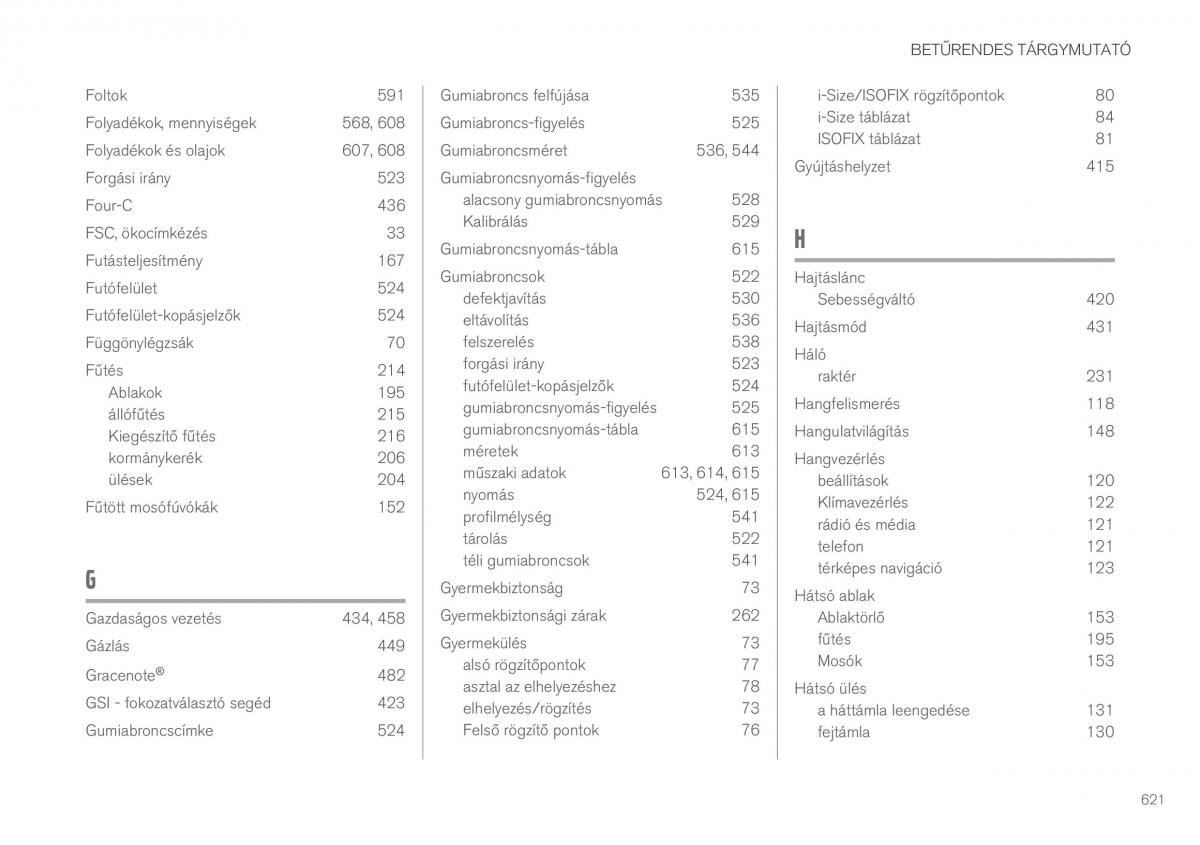 Volvo XC60 II 2 Kezelesi utmutato / page 623