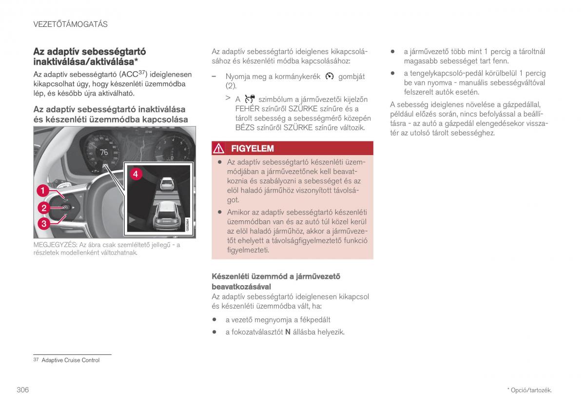 Volvo XC60 II 2 Kezelesi utmutato / page 308