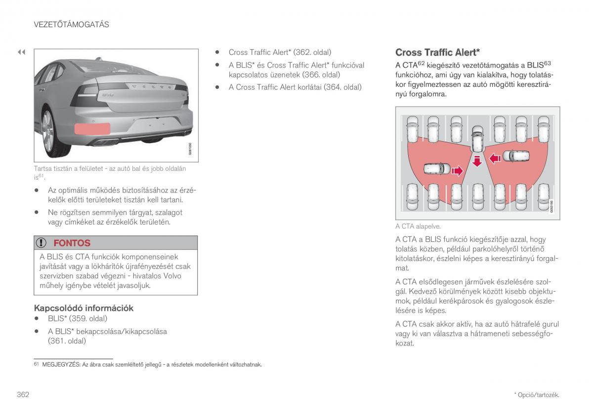 Volvo XC60 II 2 Kezelesi utmutato / page 364