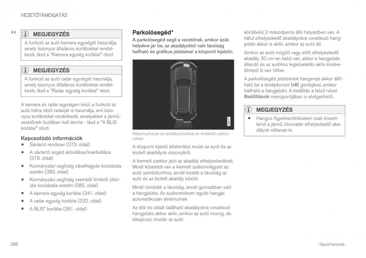 Volvo XC60 II 2 Kezelesi utmutato / page 390