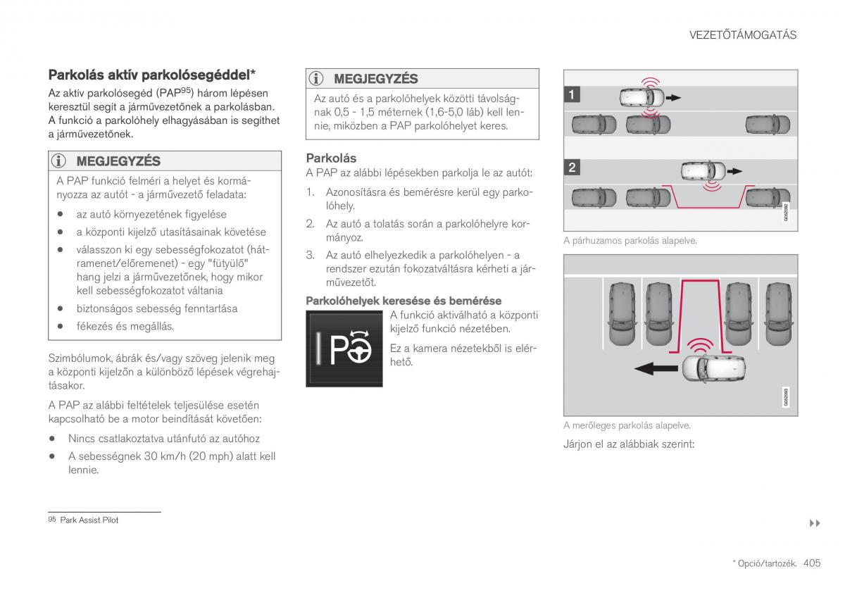 Volvo XC60 II 2 Kezelesi utmutato / page 407