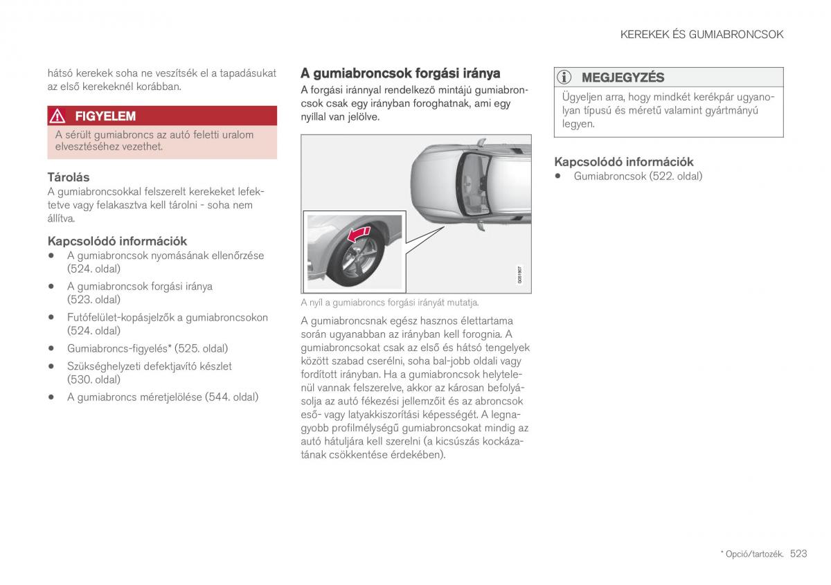 Volvo XC60 II 2 Kezelesi utmutato / page 525