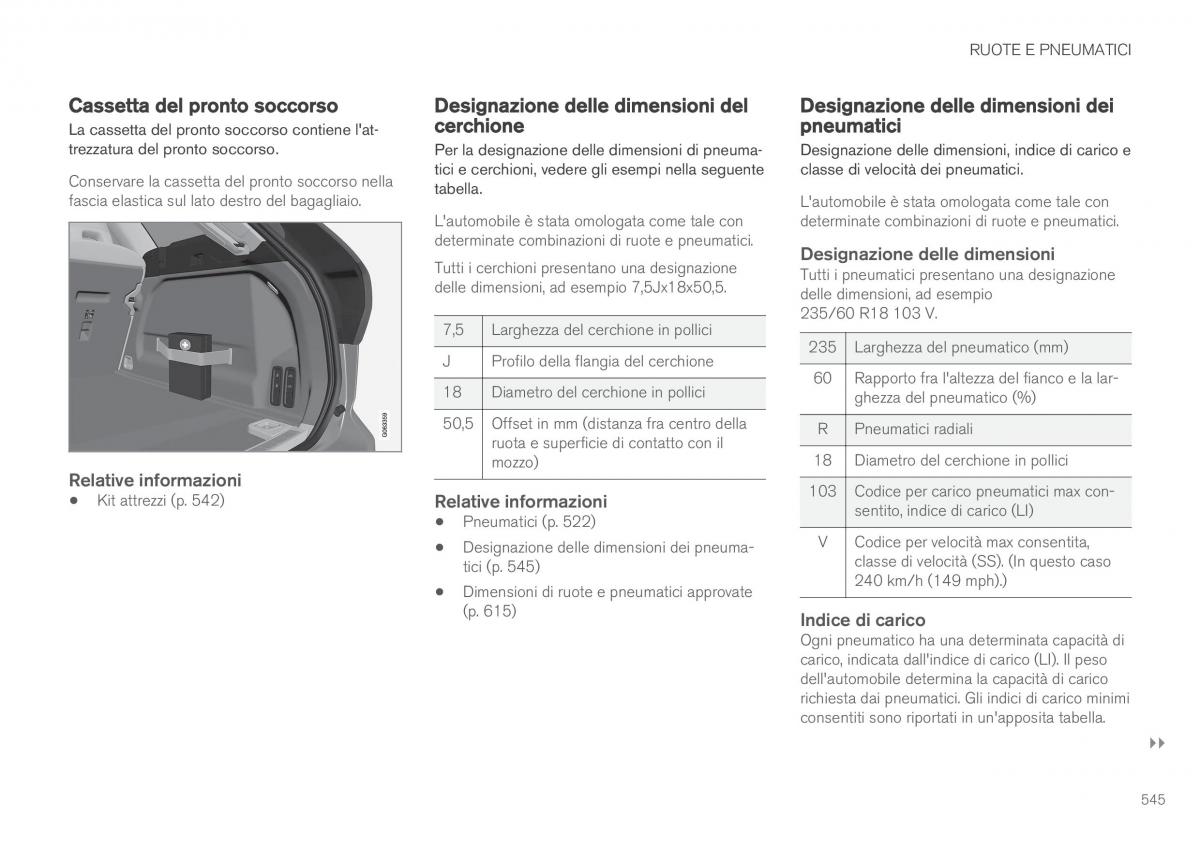 Volvo XC60 II 2 manuale del proprietario / page 547