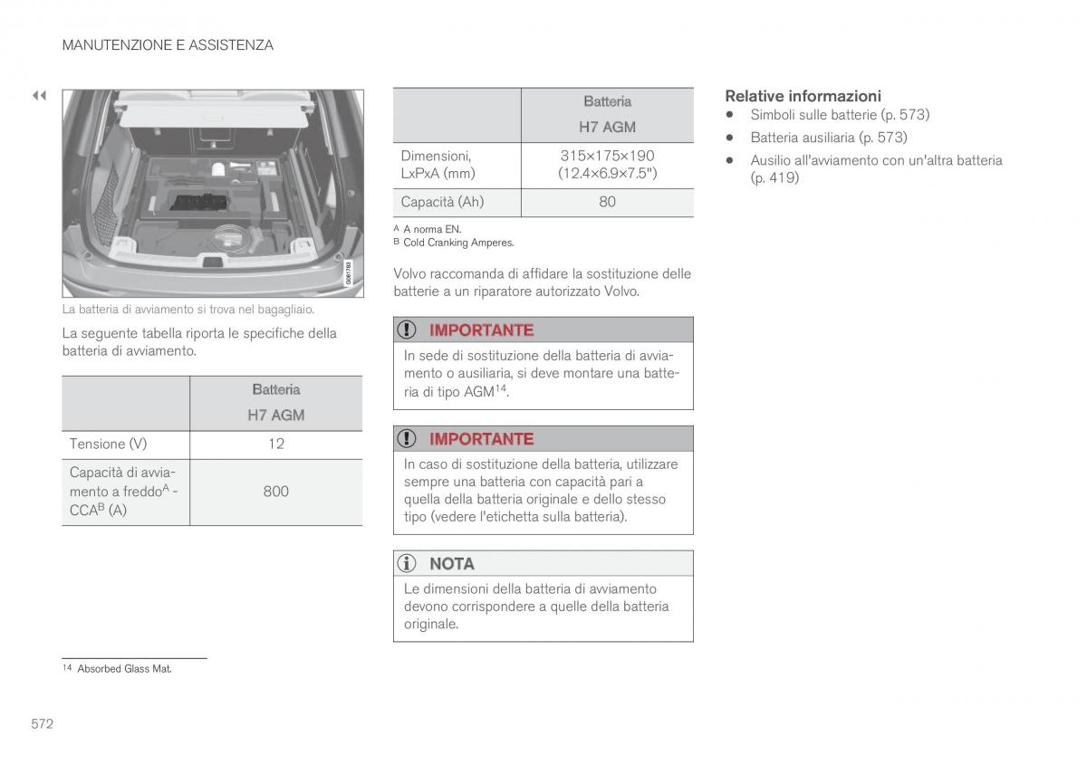 Volvo XC60 II 2 manuale del proprietario / page 574