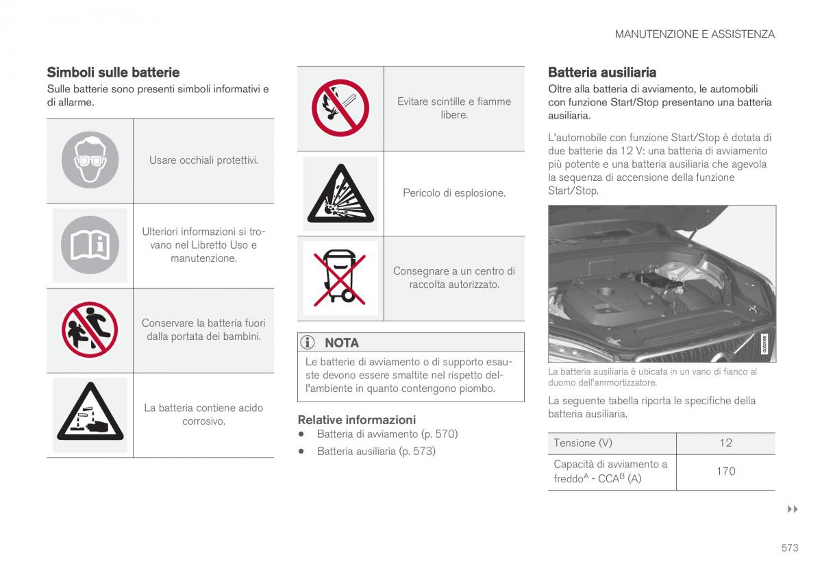 Volvo XC60 II 2 manuale del proprietario / page 575