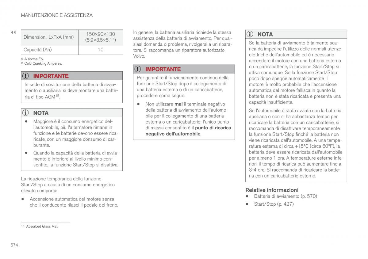 Volvo XC60 II 2 manuale del proprietario / page 576