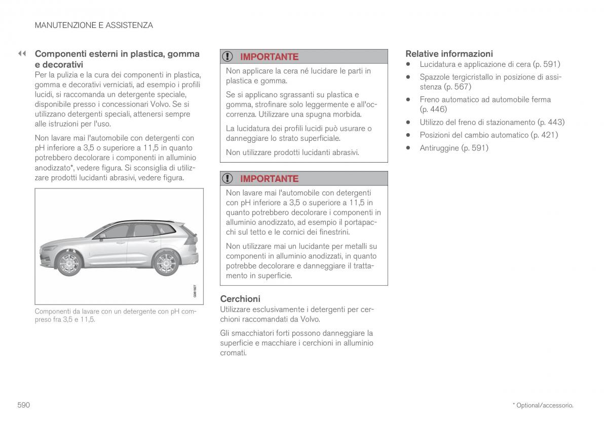 Volvo XC60 II 2 manuale del proprietario / page 592