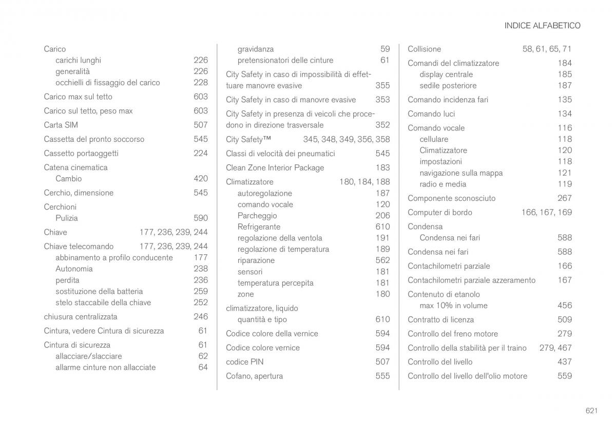 Volvo XC60 II 2 manuale del proprietario / page 623