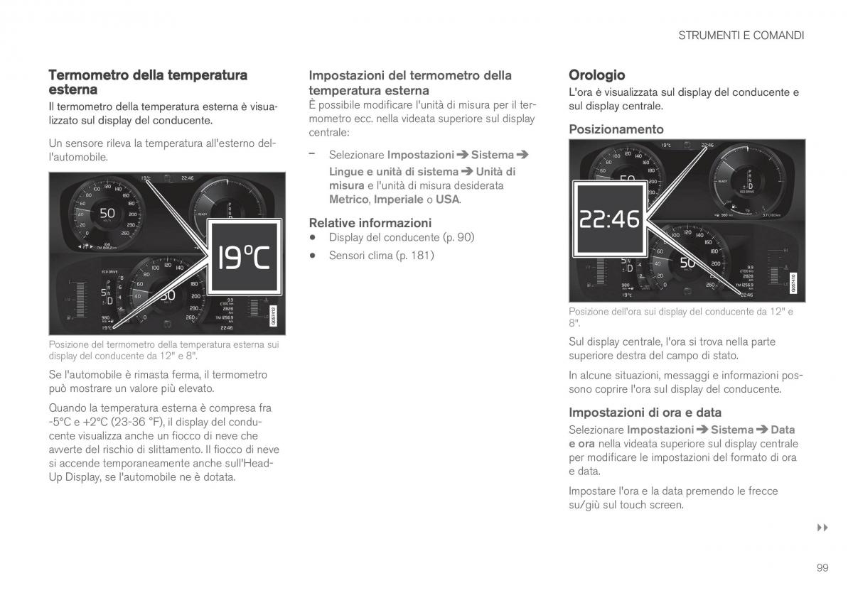 Volvo XC60 II 2 manuale del proprietario / page 101