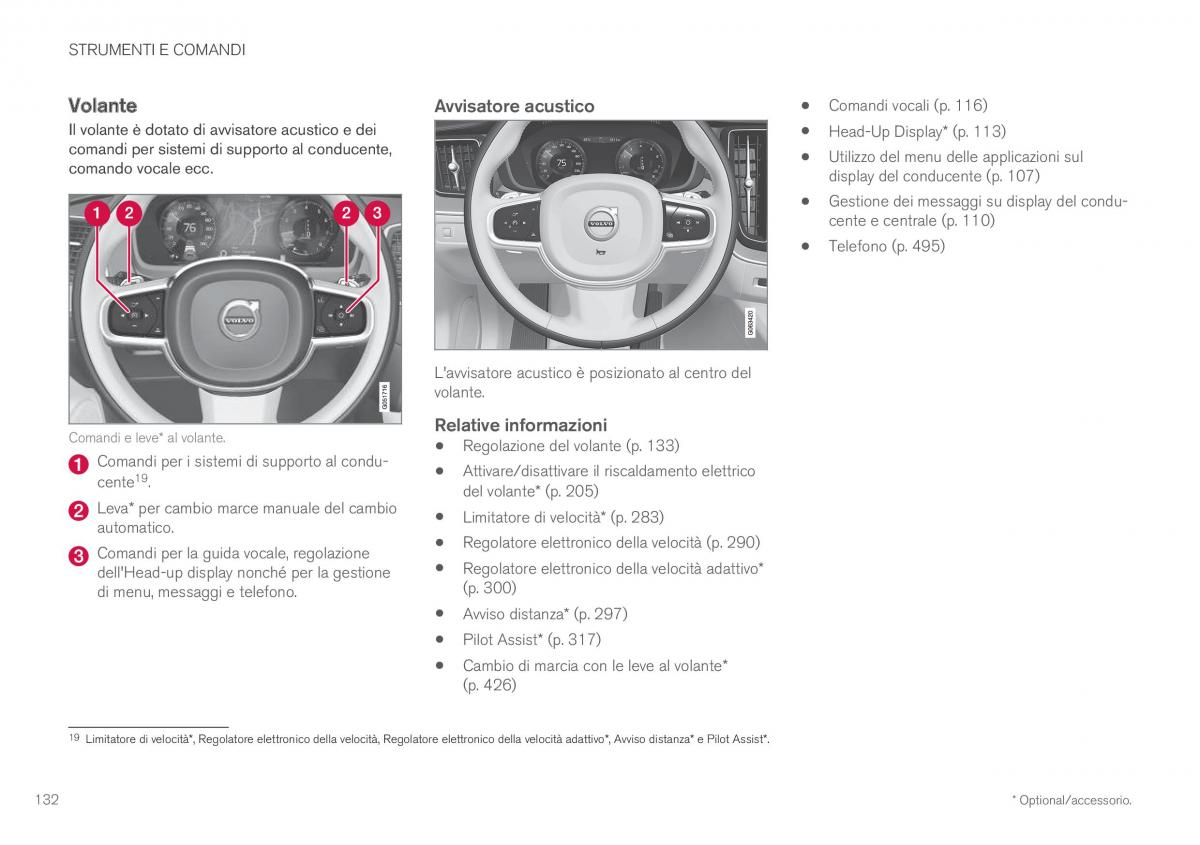 Volvo XC60 II 2 manuale del proprietario / page 134