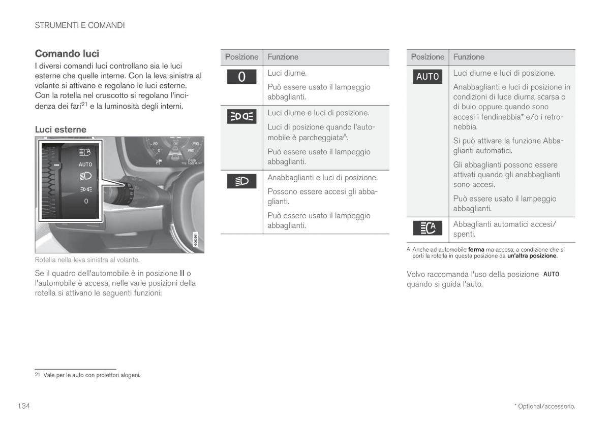 Volvo XC60 II 2 manuale del proprietario / page 136