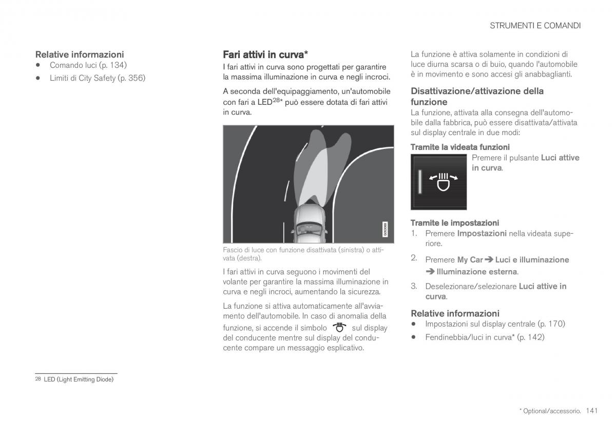 Volvo XC60 II 2 manuale del proprietario / page 143