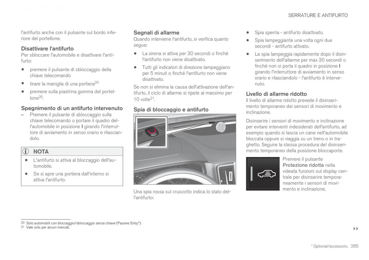 Volvo XC60 II 2 manuale del proprietario / page 267