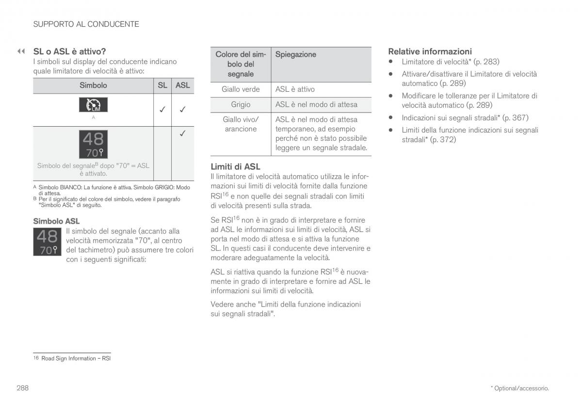 Volvo XC60 II 2 manuale del proprietario / page 290