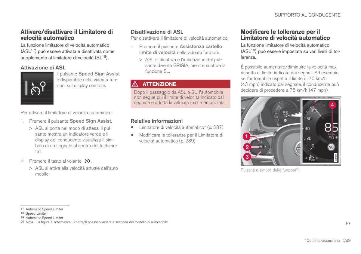 Volvo XC60 II 2 manuale del proprietario / page 291