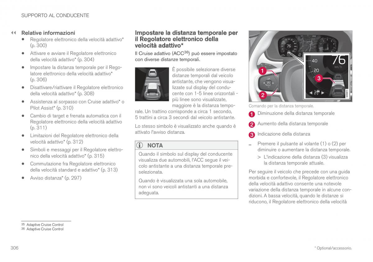 Volvo XC60 II 2 manuale del proprietario / page 308