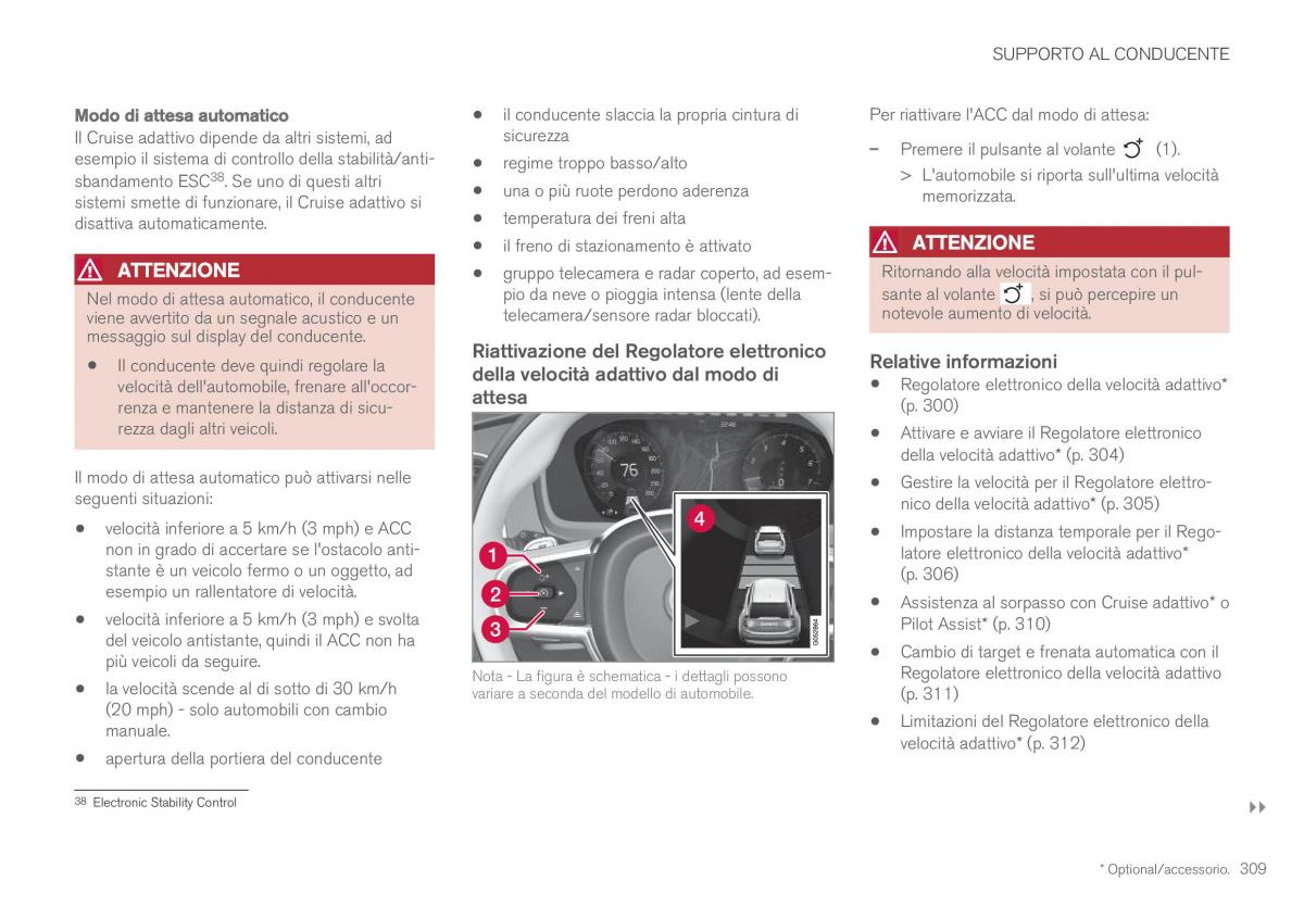 Volvo XC60 II 2 manuale del proprietario / page 311