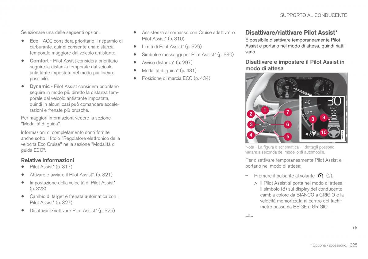 Volvo XC60 II 2 manuale del proprietario / page 327