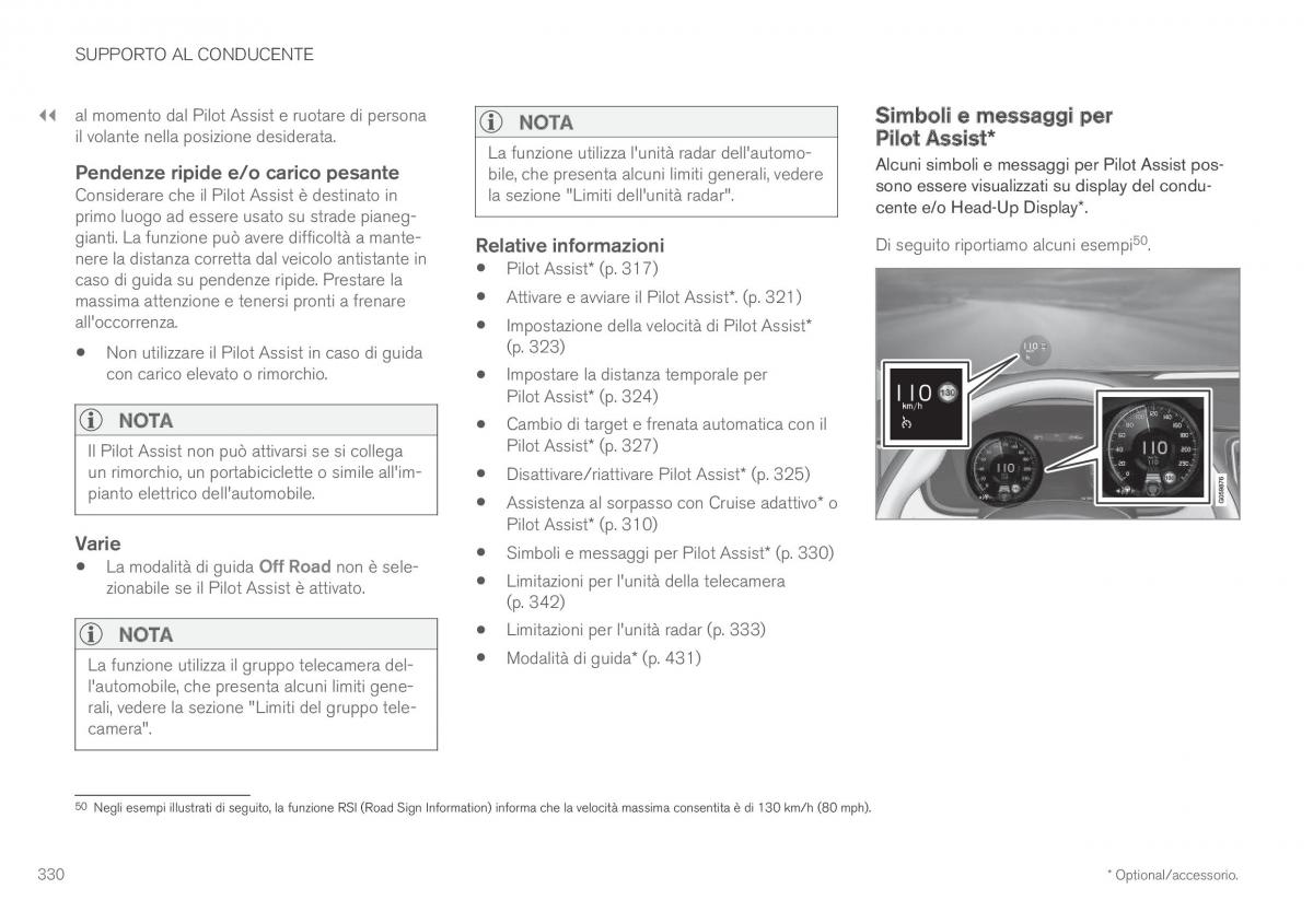 Volvo XC60 II 2 manuale del proprietario / page 332