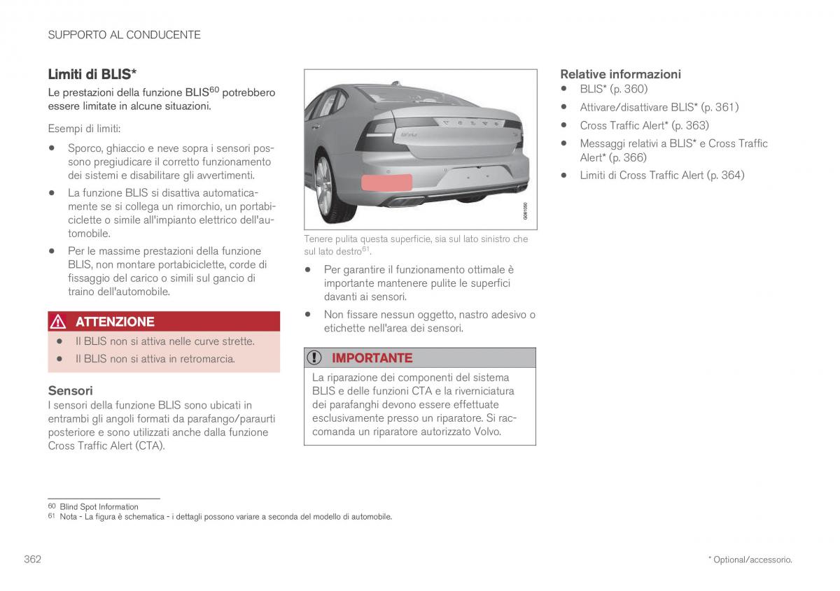 Volvo XC60 II 2 manuale del proprietario / page 364