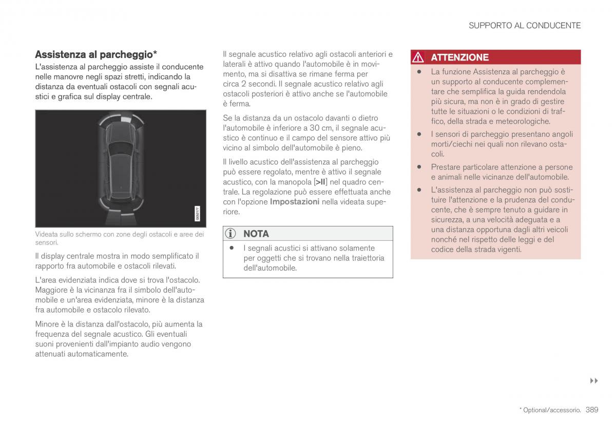 Volvo XC60 II 2 manuale del proprietario / page 391