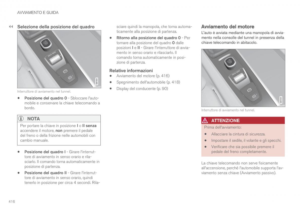 Volvo XC60 II 2 manuale del proprietario / page 418