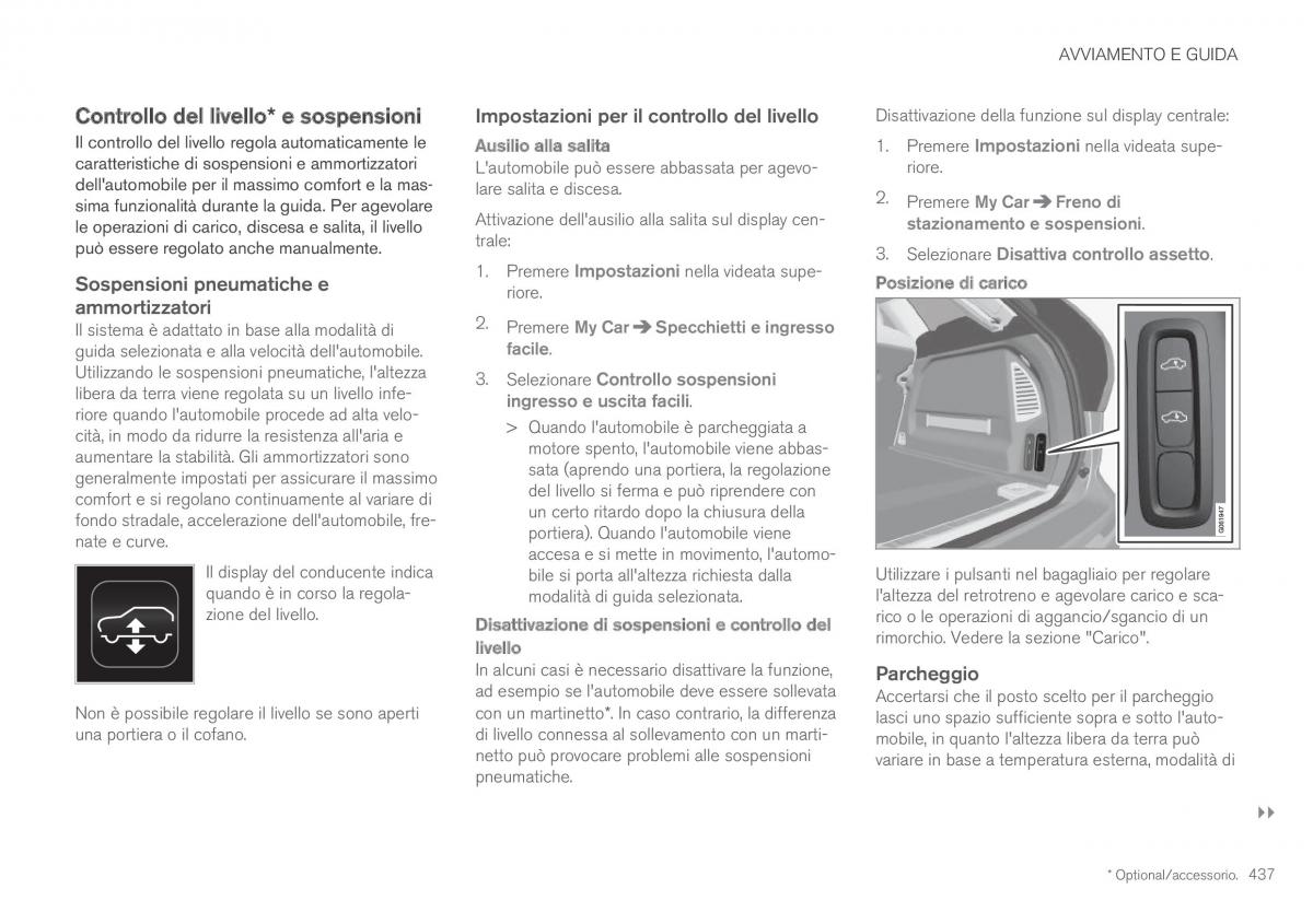 Volvo XC60 II 2 manuale del proprietario / page 439