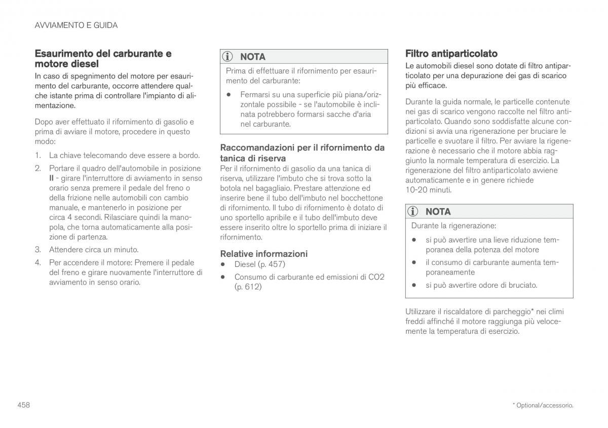 Volvo XC60 II 2 manuale del proprietario / page 460