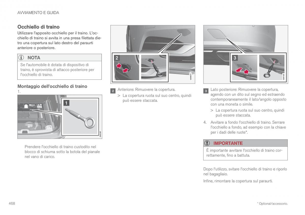 Volvo XC60 II 2 manuale del proprietario / page 470