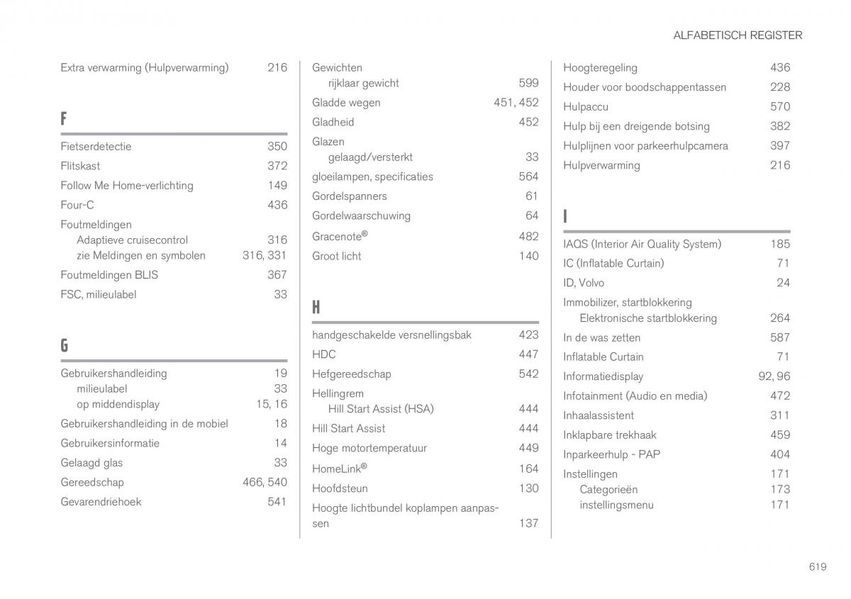 Volvo XC60 II 2 handleiding / page 621