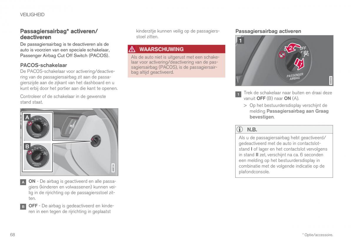 Volvo XC60 II 2 handleiding / page 70