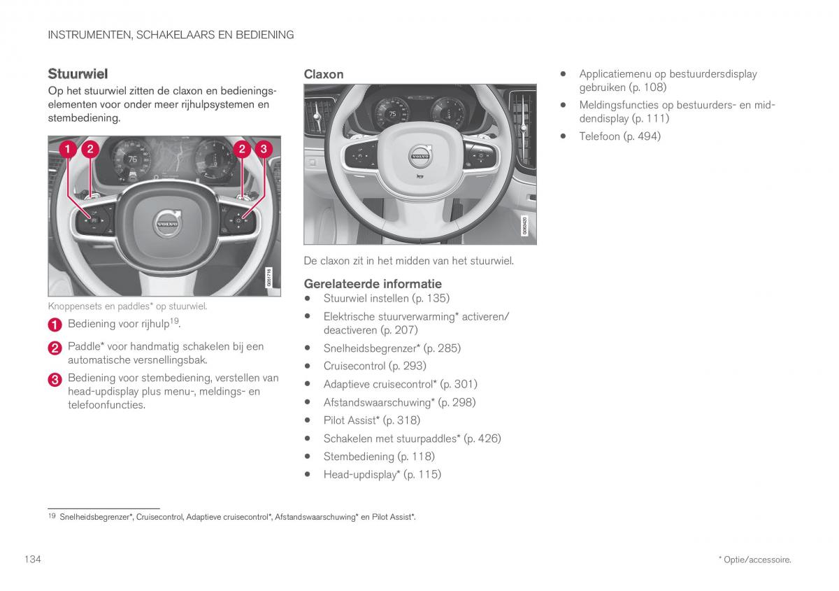 Volvo XC60 II 2 handleiding / page 136